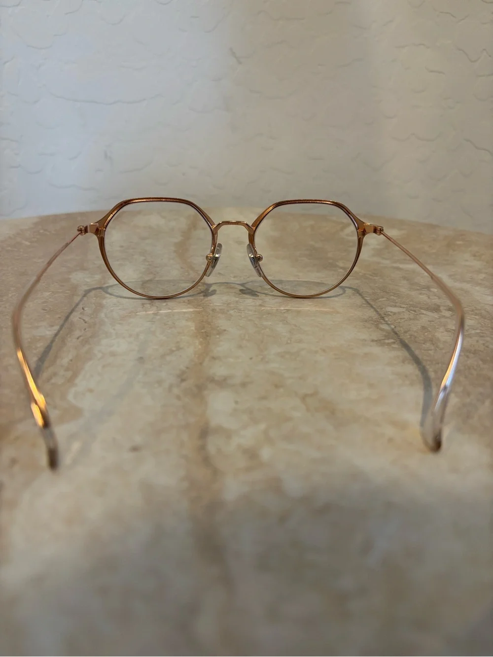 Ray-Ban RB1058 round metal frame eyeglasses